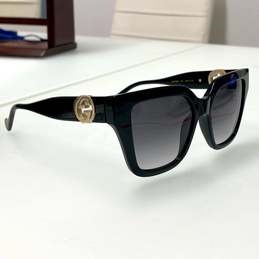 NEW GUCCI GG1023S - 001 Oversized SUNGLASSES - Picture 4 of 12